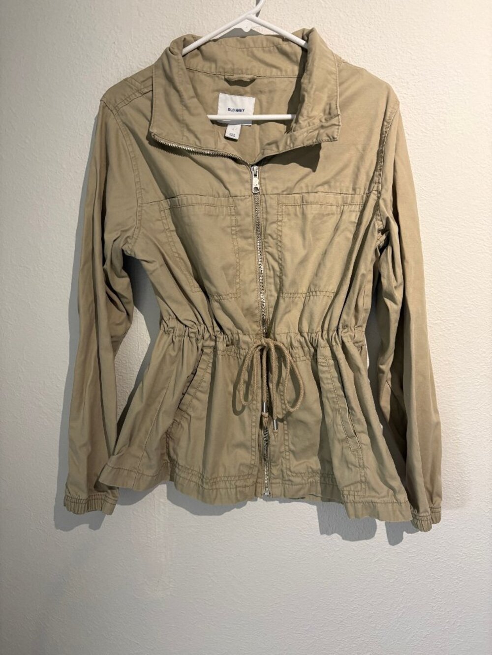 Old Navy Tan Utility Jacket Size L